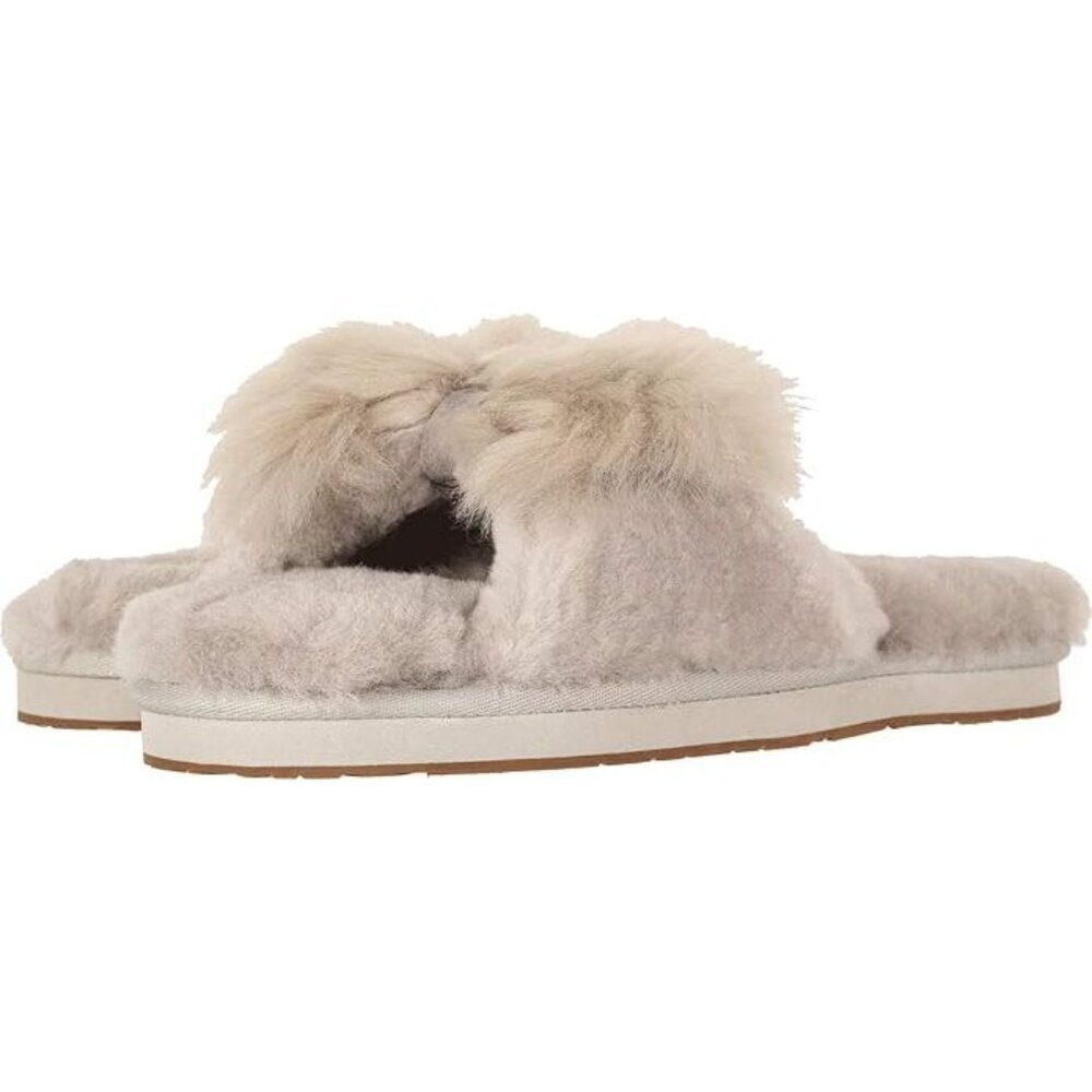 UGG Women's Slippers in Gray and Cream - Picture 3 of 3